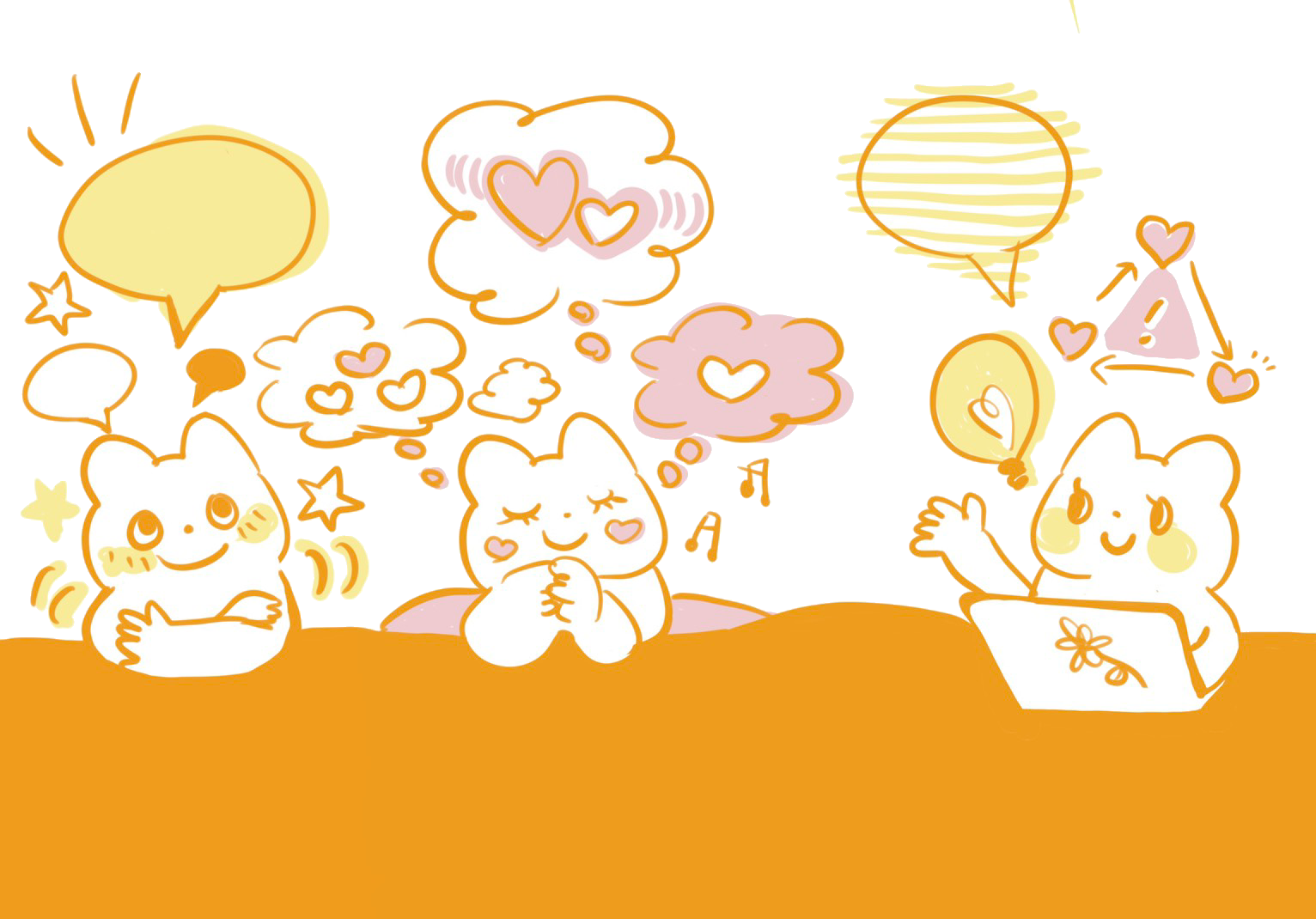 キャラクターのイラスト